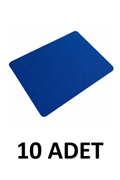 ADDISON 10 Pieces Blue Mouse Pad 22 cm X 18 cm Blue
