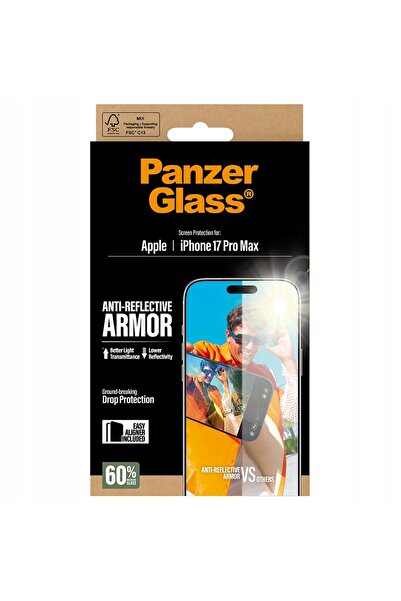 CARE by PanzerGlass® Sticlă pentru iPhone 17 Pro Max, PanzerGlass, călită, cu...
