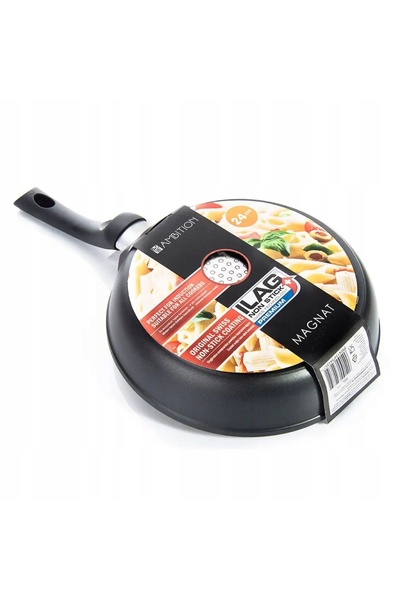 Ambition MAGNAT Tigaie cu capac / Ø 24 cm / aluminiu, sticlă