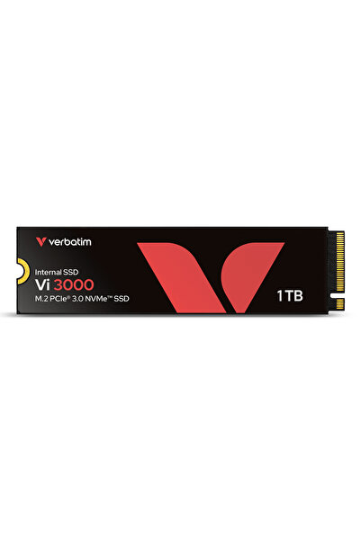 Verbatim Vi3000 1TB M.2 2280 PCIe Gen3 NVME SSD Disc (3300/3000 MB/s)