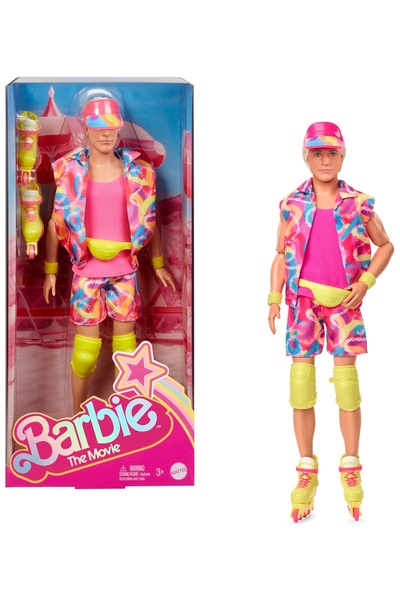 Barbie Figurină KEN din filmul cu roți RYAN GOSLING HRF28