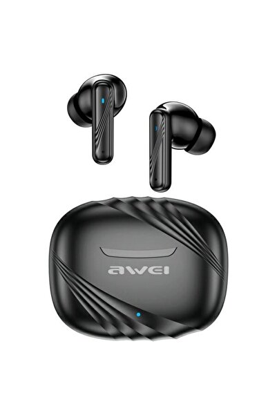 NO BRAND AWEI Bluetooth 5.3 TA6 ANC+ Stație de andocare Căști Negru