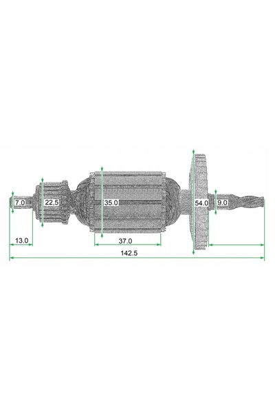 NO BRAND Rotor Bosch mașină de găurit cu percuție GSB 13 GSB 13RE
