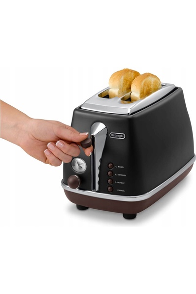 De'Longhi Prăjitor de pâine cu grătar DELONGHI CTOV2103.BK negru (NK)
