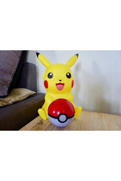 NO BRAND POKEMON - Pikachu - Difuzor Bluetooth și lampă LED de 35 cm