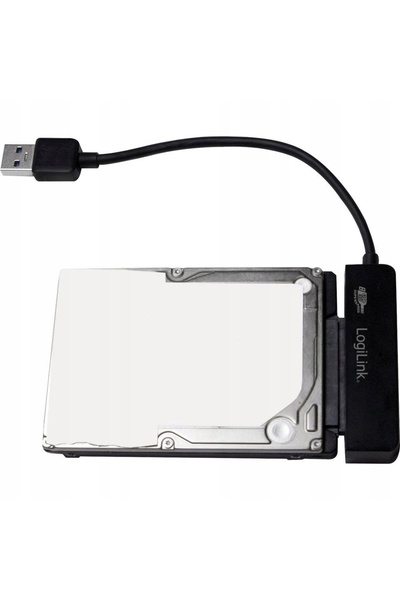LogiLink Adaptor SATA la USB 3.0 pentru hard disk-uri de 2,5 inch, transfer r...