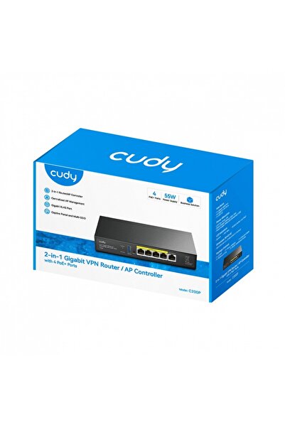 cudy Accesoriu de rețea C200P Controler AP Router VPN PoE+