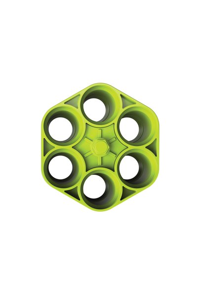 Dart Zone Pistol de joc MAX NITROSHOT+ VERDE OUTLAW, rază de acțiune 39 M + O...