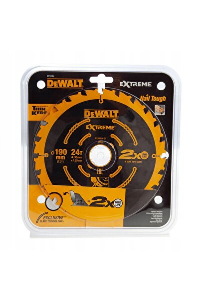 Dewalt EXTREME 190*30MM 24Z DISC DE TĂIAT LEMN LAMĂ DE FERĂSTRĂU DT10304-QZ
