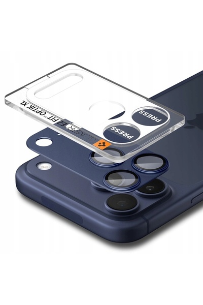 Spigen Sticlă de protecție pentru lentila camerei iPhone 17 Pro, Spigen, Prot...