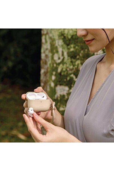 NO BRAND Husă de protecție + Șnur cu carabină pentru Apple AirPods Pro 2 (202...