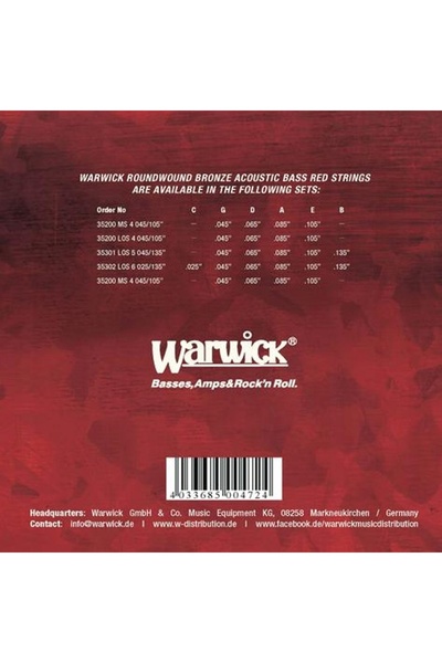 NO BRAND Corzi Warwick 35200 pentru chitară bas acustică