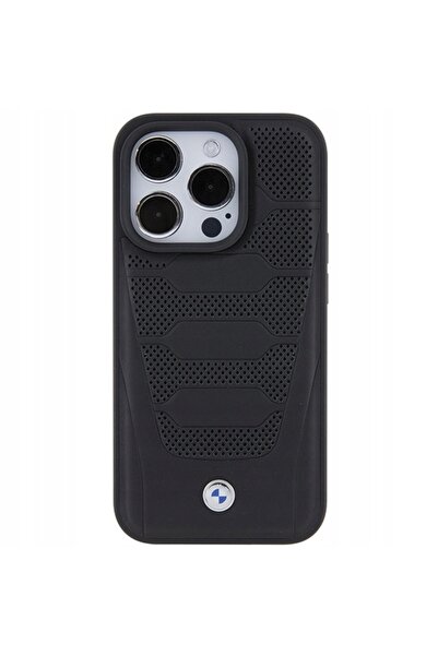 NO BRAND BMW BMHCP15X22RPSK iPhone 15 Pro Max 6.7 " negru Scaune din piele P