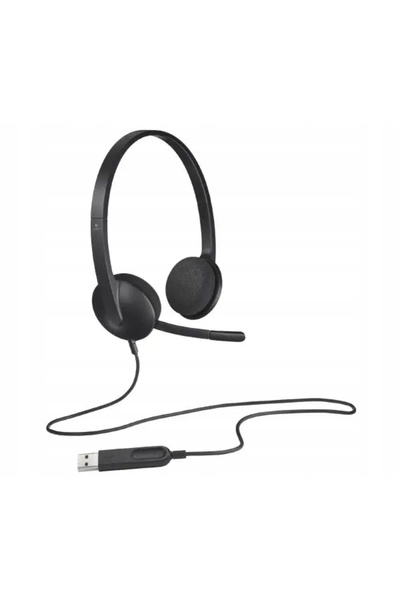 logitech Căști cu microfon H340 981-000475 Negru Negru
