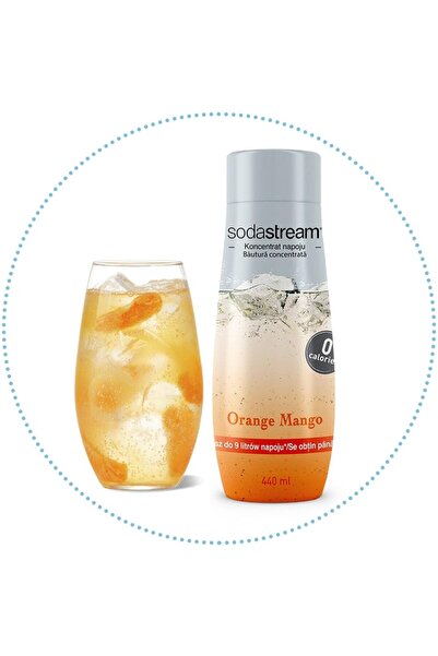 sodastream 3x Suc de portocale și mango fără zahăr, pentru băuturi pe bază de...