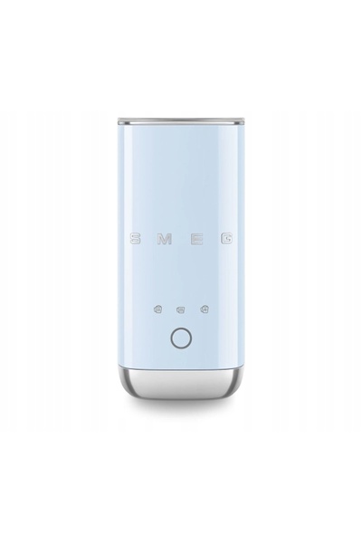 SMEG Spumator de lapte mini albastru pastel 120 ml Stilul anilor '50