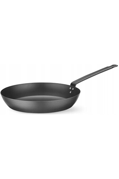 HENDI Tigaie pentru toate tipurile de plite, din oțel carbon 264 mm