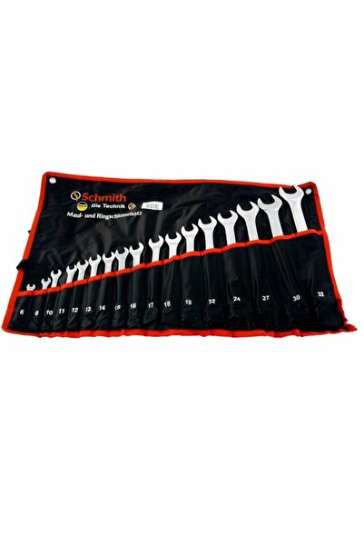 SCHMITH Set de chei plate și inelare din oțel forjat 6-32mm 17EL QTKPO-02