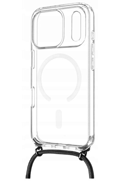 NO BRAND Carcasă fixă de protecție pentru iPhone 17 Pro cu șnur, compatibilă ...