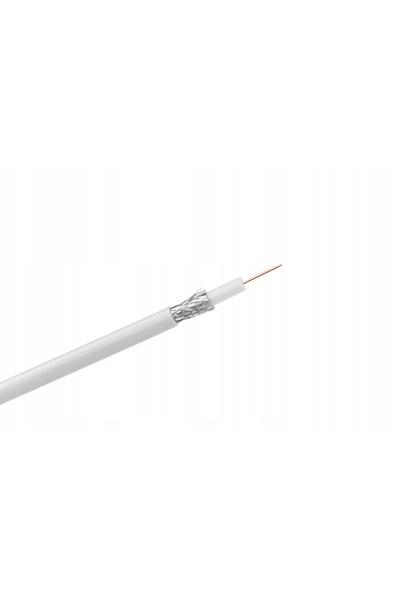 Cabletech Cablu antenă COAXIAL 100M RULOU CUPRU CU RG6