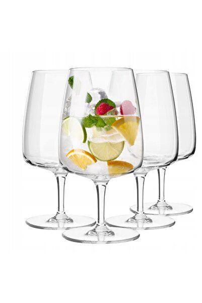 NO BRAND Pahare de apă tip lowball moderne KROSNO, set de 4 bucăți, 330 ml, p...