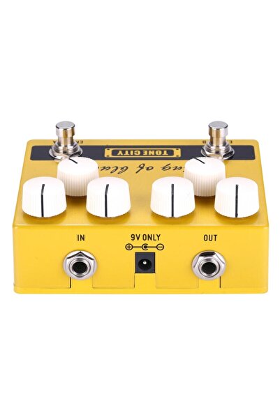 NO BRAND Tone City King Of Blues V2 Efect de chitară Overdrive Przester cu 2 ...
