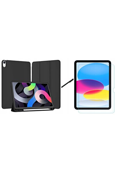 EtuiTab HUSĂ INTELIGENTĂ + STICLĂ + STYLUS pentru Apple iPad 10.9 10 GEN / iP...