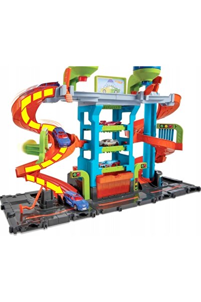 HOT WHEELS Duză Mega Jet Răsucită pentru Spălătorie Auto HDP05