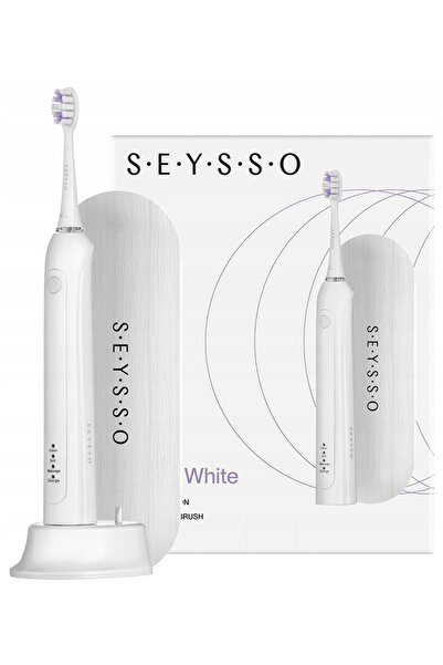 NO BRAND SEYSSO Periuță de dinți sonică Carbon Basic Albă