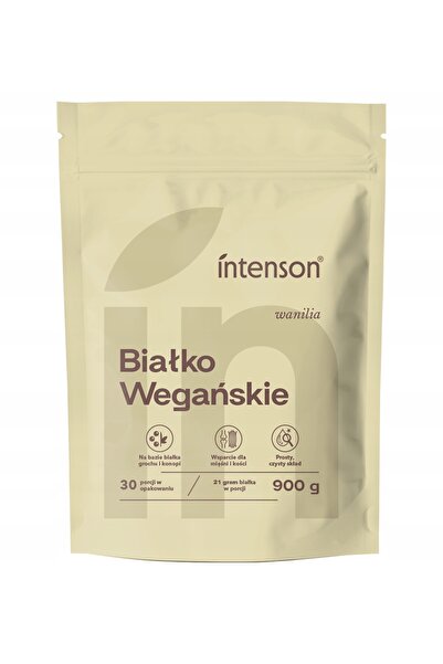 NO BRAND Supliment Nutrițional Proteic INTENSON Proteine Vegane Vanilie (900 ...