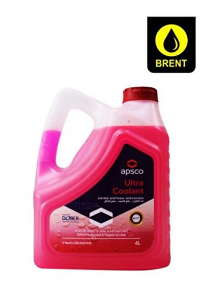 Generic Apsco Ultra Coolant Red Radiator Fluid 4L Long Life Extended Protecti...