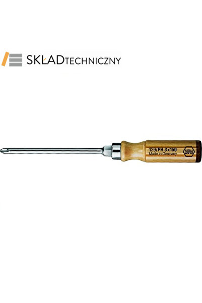 wiha 129 șurubelniță Philips cu mâner din lemn PH3 x 150 mm 00059