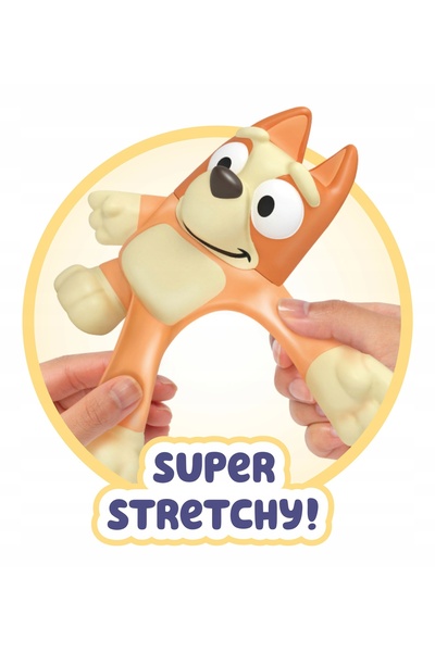 bluey Figurină squishy extensibilă câine Bingo