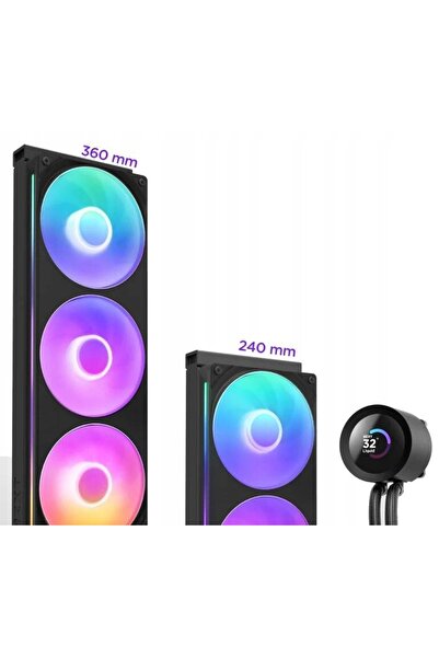 Nzxt Răcire cu apă Kraken Plus 360 RGB 3x120mm
