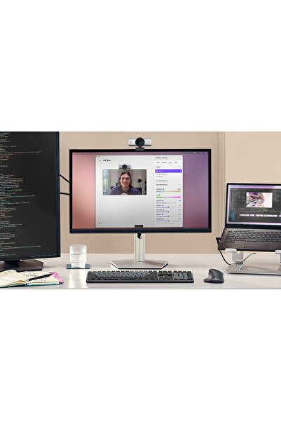 logitech Webcam MX BRIO 4K gri deschis