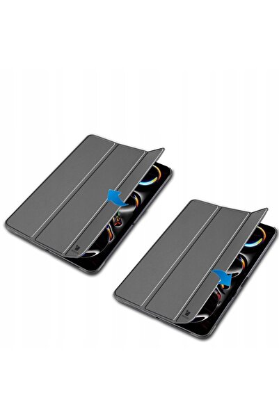 NO BRAND Husă tip carte Bison Flip Stand pentru iPad Pro 13 " generația a 7-a...