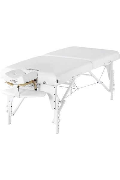 Master Massage Equipment MASTER 31" Montclair LX Pro Portable Massage Table 31" Width x 84" Length with Adjustable Table Height, Support Weight 680Kg, Massage Bed, Tattoo Table, Lash Table, weighing only 37 lbs.