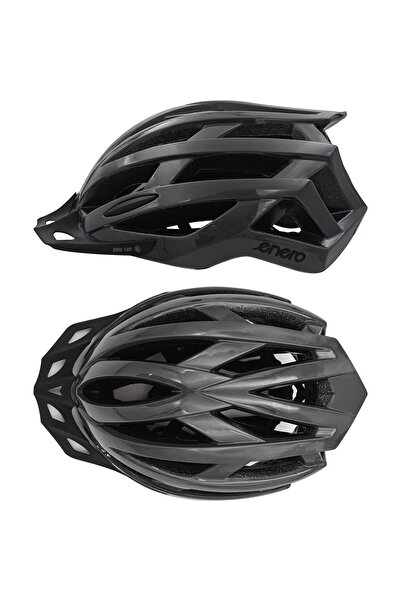 NO BRAND Cască de bicicletă MTB cu lumină, reglabilă, ventilată, mărime M (54...