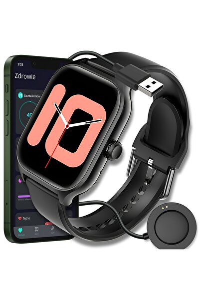 NO BRAND Smartwatch bărbătesc și de damă, apeluri, ritm cardiac, tensiune art...
