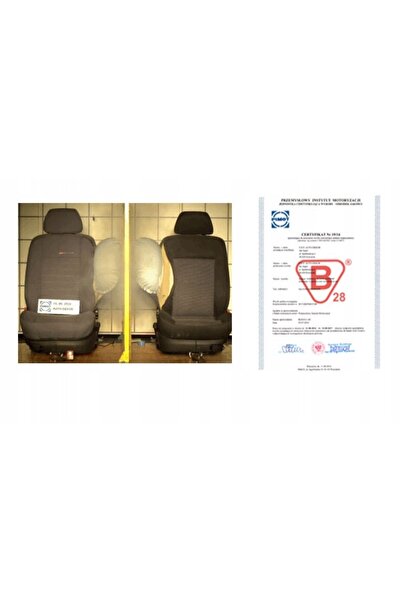 NO BRAND Huse scaune auto dedicate pentru VW Polo VI 2017- din piele