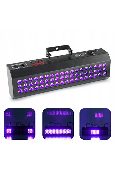 NO BRAND Bară reflectorizantă UV LED BAR 54x 3W lumină ultravioletă