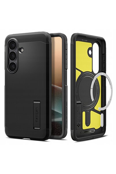 Spigen Husă Galaxy S26, cu spate compatibil MagSafe, husă + suport, elegantă,...