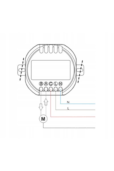 Orno Receptor Releu Rulou Electric Subperete Casă Inteligentă