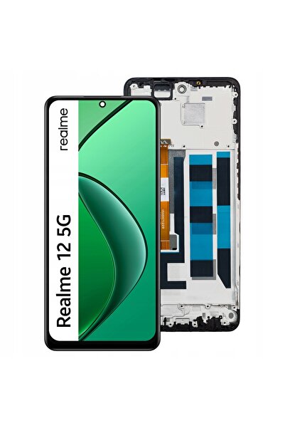 NO BRAND Display pentru Realme 12 5G Ecran LCD Panou de afișaj cu ramă