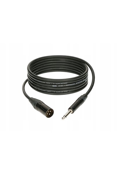 NO BRAND Cablu Jack 6.3 Mono TS - XLR 3 pini tată 1m KLOTZ NEUTRIK