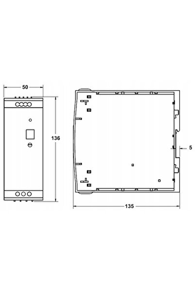 NO BRAND Sursă de alimentare pentru șină DIN rps240-12 (216W; 12V; 18A) selec