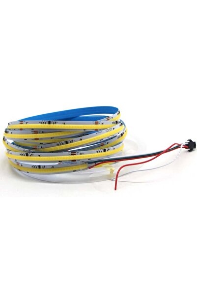 NO BRAND BANDĂ LED COB IP20 24 V 360d Magic Pixel FLUIDĂ WS2811 digitală 5 m ...