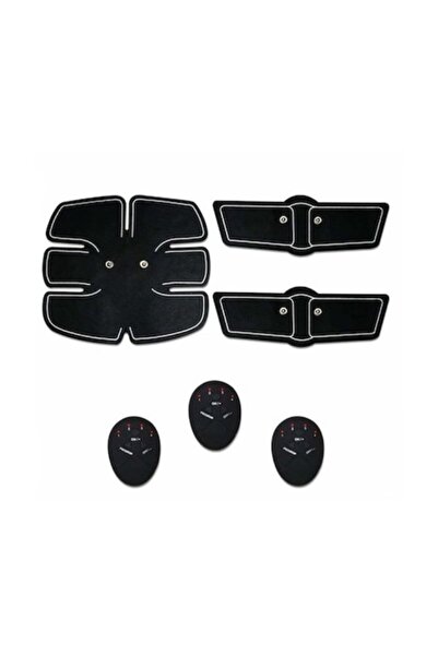 MACVI Set de tonifiere fitness pentru fesieri, abdomen și brațe - Negru