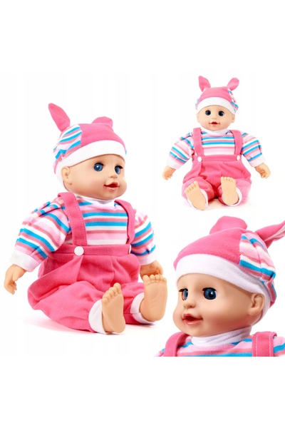 NO BRAND Păpușă bebeluș BOBAS BABY MOWE, care vorbește și plânge