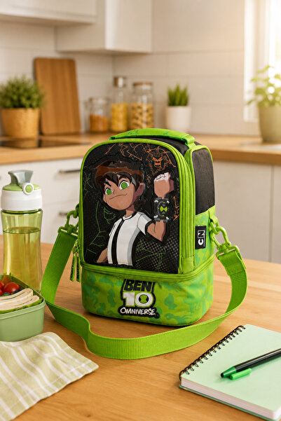 Binbirreyon Licensed Lunch Box 2 Compartment Thermos Bag 20X27Cm Hf047